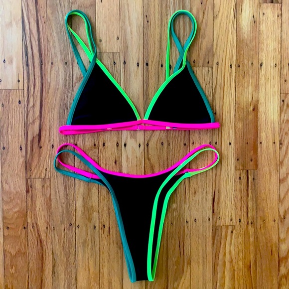 Swim Brand New Cheeky Bikini Neon Colors Poshmark Swim Brand New Cheeky Bikini Neon Colors Poshmark